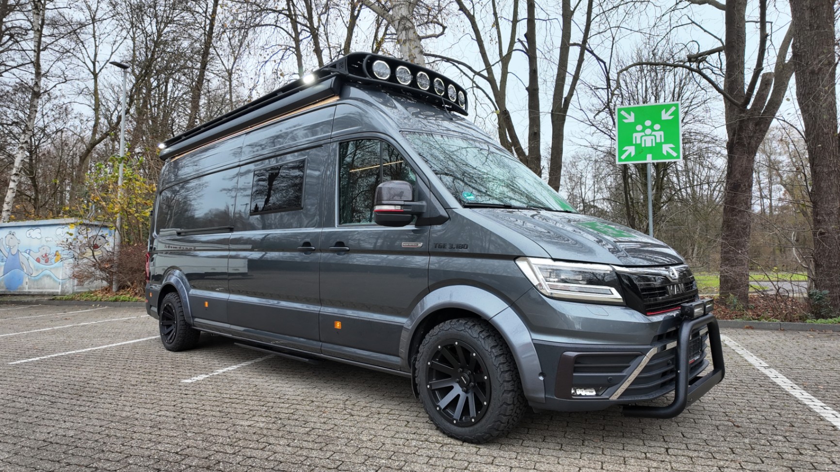 MAN TGE 3.180 4x4 Offroad-Camper