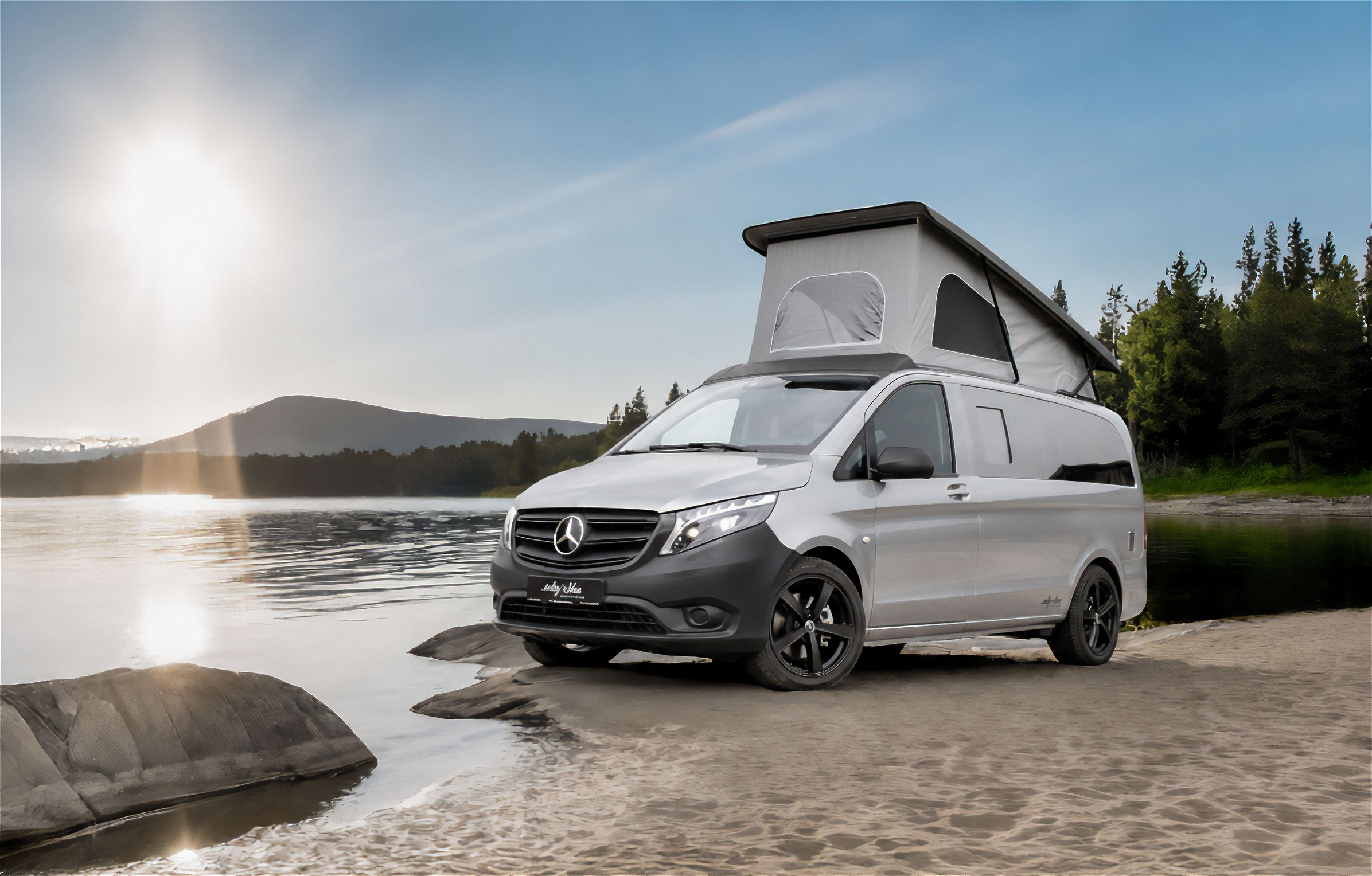 Mercedes-Benz Vito 116 CDI mit neuem Salty Blue Premium Ausbau
