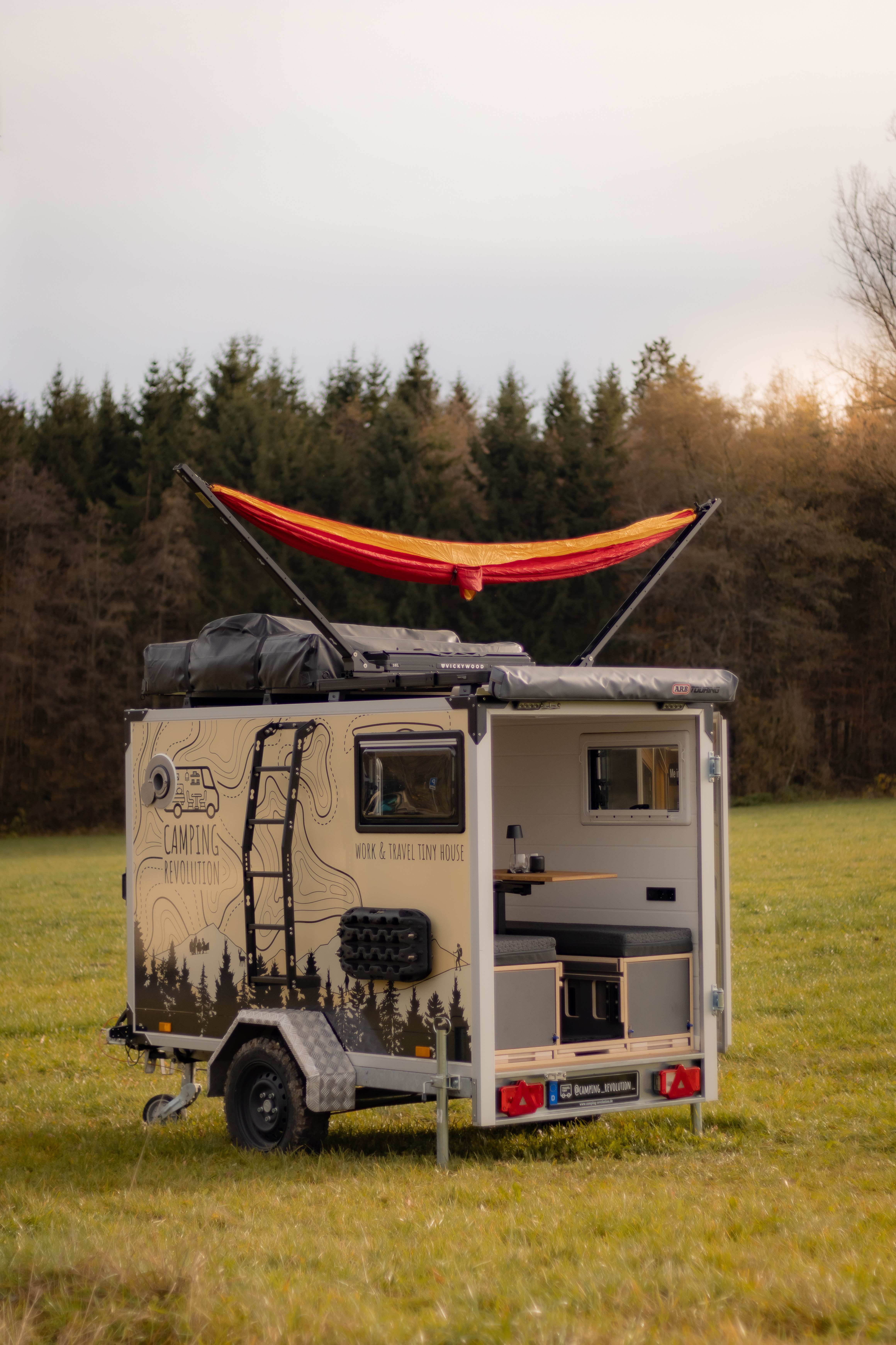 TRAVEL TINY Miniwohnwagen – unter 750 kg, bis zu 5 Schlafplätze, flexibel & individuell
