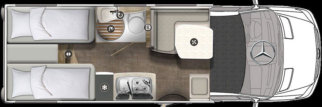 EURAMOBIL PT 696 EB MB 170PS Automatik