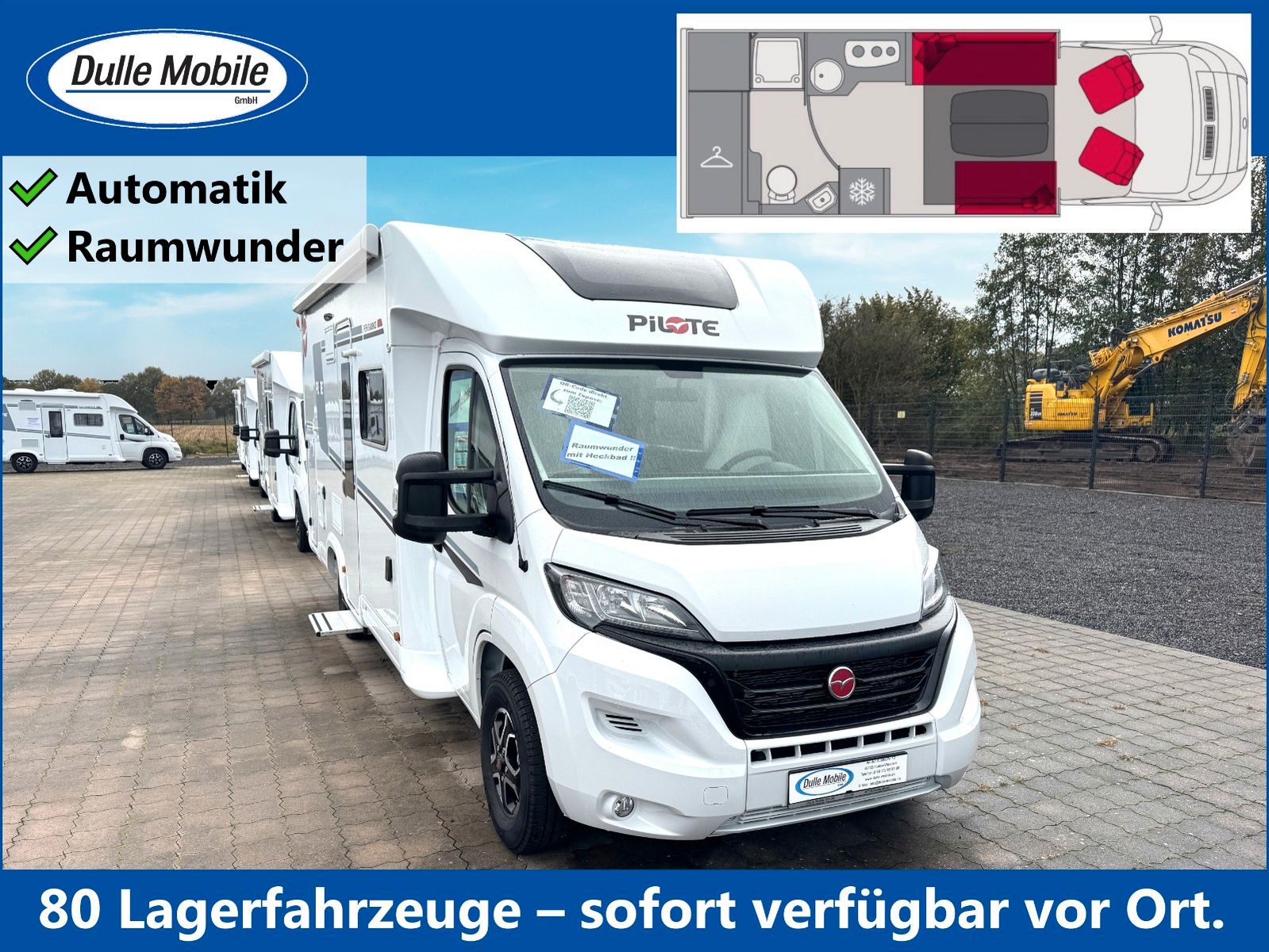 PILOTE Fiat Ducato 2.3 140 Automatik