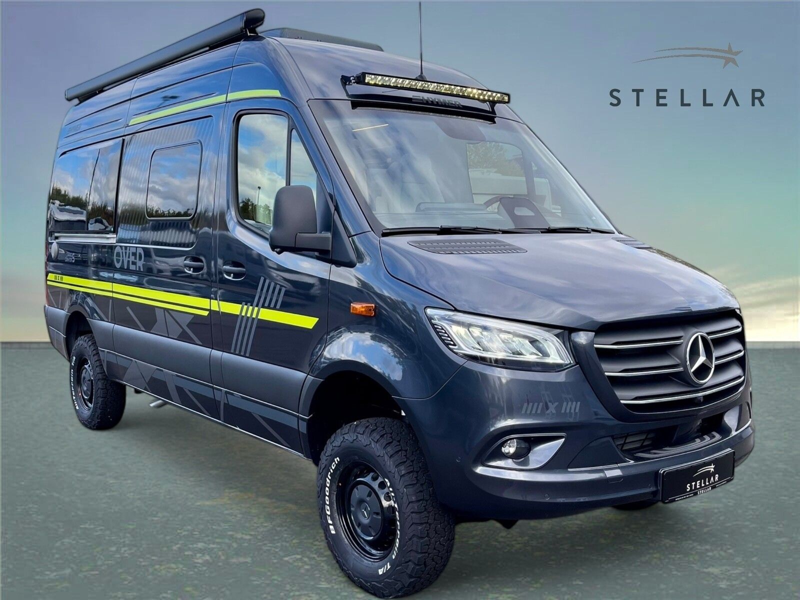 **Dies ist nur ein Auszug unserer Lagerwagen - unser gesamtes Fahrzeugangebot findest Du unter www.stellar-camper.de !**\\\\----* **Modell 2026**\\* **Motor / Chassis:** Mercedes Sprinter 2,0 - 419 CDI\\* **Leistung:** 140 kW / 190 PS\\* **Getriebe:** ...