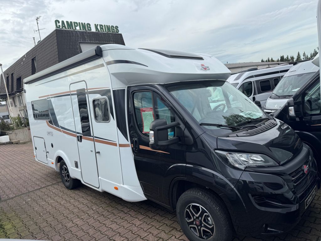 **Bürstner Limited T 660 Modell 2023**\\\\ \\**Dieses Fahrzeug steht mit folgenden Optionen da:**\\\\ \\* **Fracht / Brief** \\ * **Fiat 140 PS - 3.500 kg** \\ * **Automatikgetriebe** \\ * **Dieseltank 90 l** \\ * **Ganzjahresreifen** \\ * **Abwasserta...