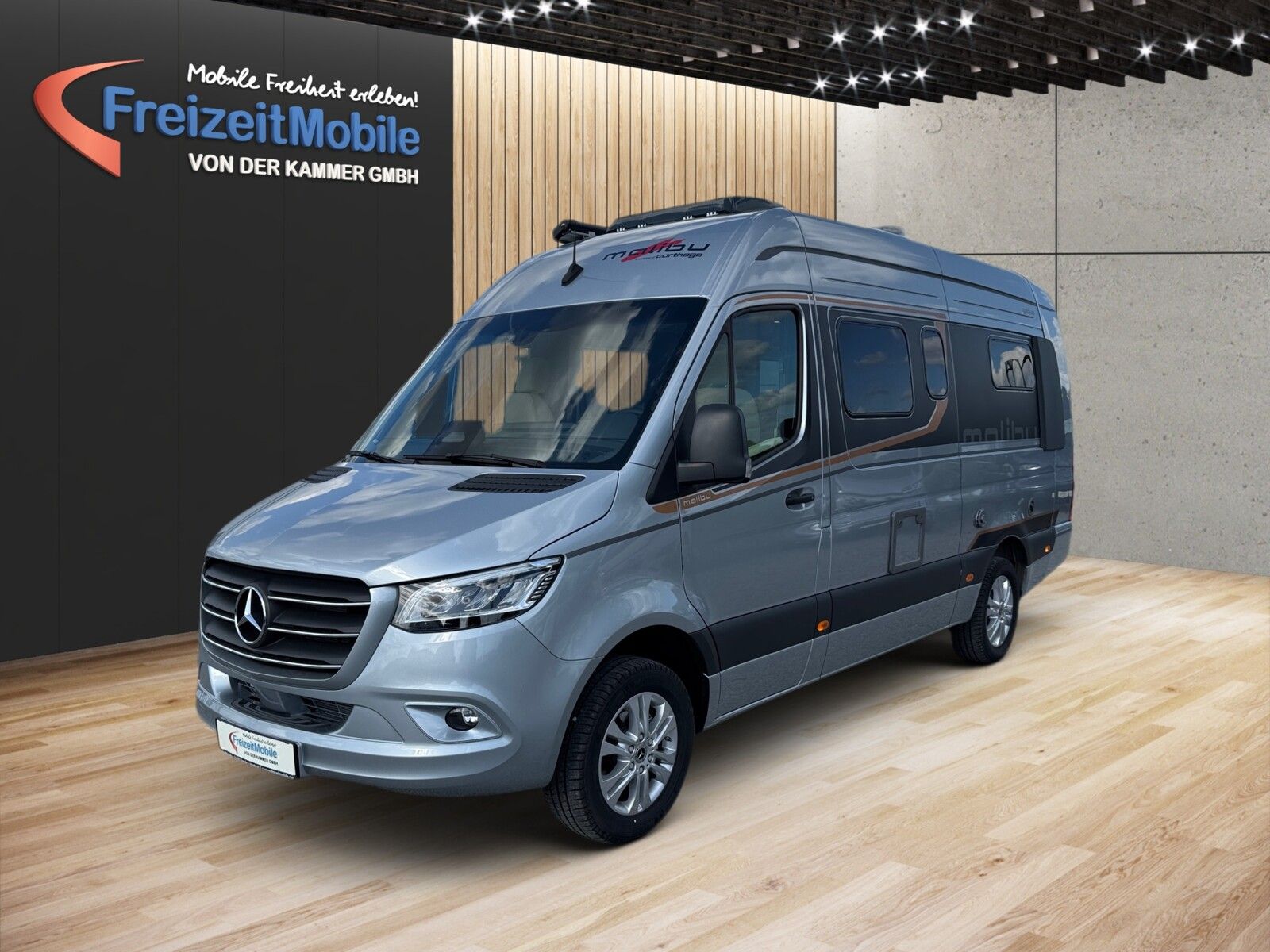 * **Modell 2025**\\* **Motor / Chassis:** Mercedes Sprinter 2,0 l\\* **Leistung:** 125 kW / 170 PS\\* **Getriebe:** Automatik\\* **zul. Gesamtgewicht:** 4100 kg\\* **Bett(en):** Einzelbetten\\* **Sitzgruppe:** Seitensitzgruppe\\* **Polster:** Davos\\\\...