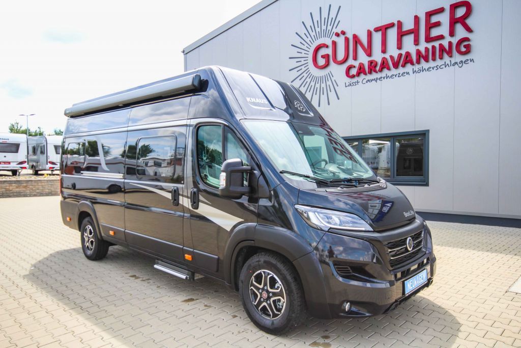 Sofort verfügbarer **Knaus Camper Van BoxLife 630 ME** mit insgesamt 3 Schlafplätzen **zum Aktionspreis**! Nachfolgende Sonderausstattung ist bereits im Fahrzeugpreis enthalten:\\\\* **FIAT - Paket** (Außenspiegel elektrisch einstell- und beheizbar, Hö...