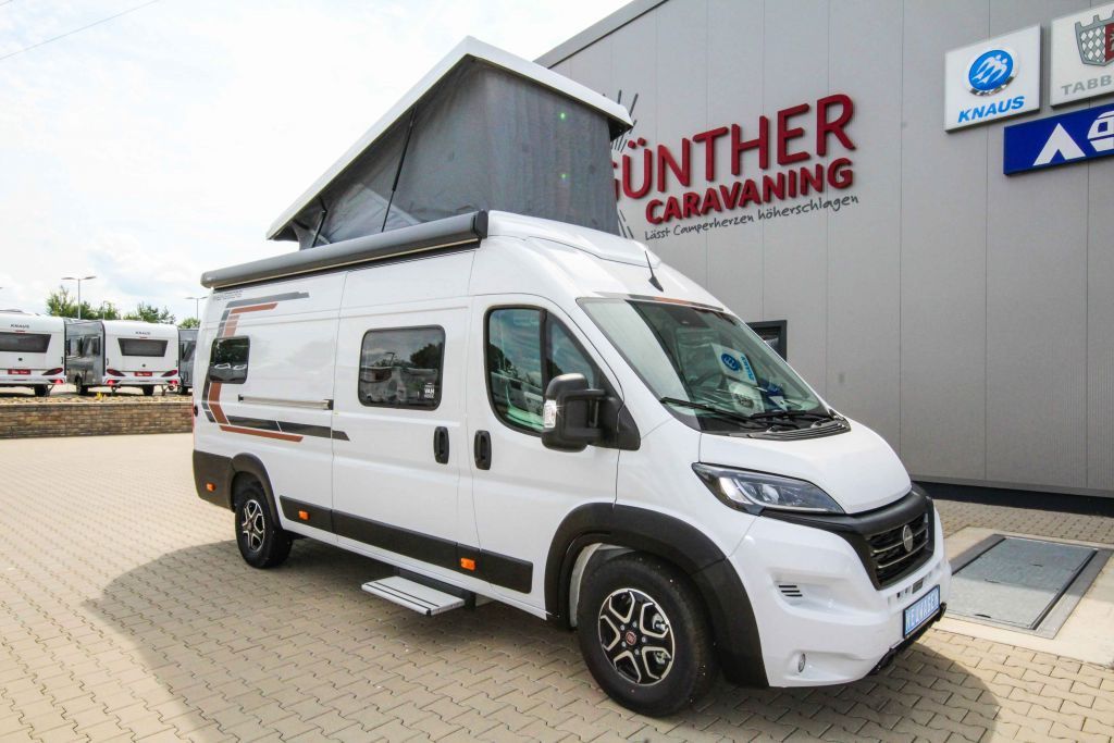Sofort verfügbarer **Weinsberg Camper Van CaraBus 630 ME** mit Einzelbetten und Aufstelldach **zum Aktionspreis**! Nachfolgende Sonderausstattung ist bereits im Fahrzeugpreis enthalten:\\\\* **FIAT - Paket** (Außenspiegel elektrisch einstell- und behei...