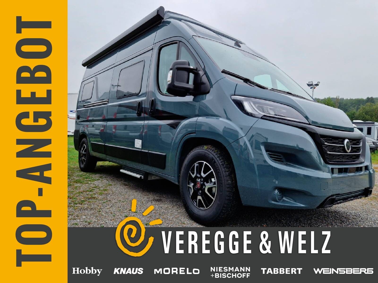 * **Modell 2024**\\* **Motor / Chassis:** Fiat Ducato Diesel\\* **Leistung:** 103 kW / 140 PS\\* **Getriebe:** Schaltgetriebe\\* **zul. Gesamtgewicht:** 3500 kg\\* **Bett(en):** Einzelbetten, Schlafdach\\* **Polster:** Active Rock\\\\\\----**SONDERAUSS...