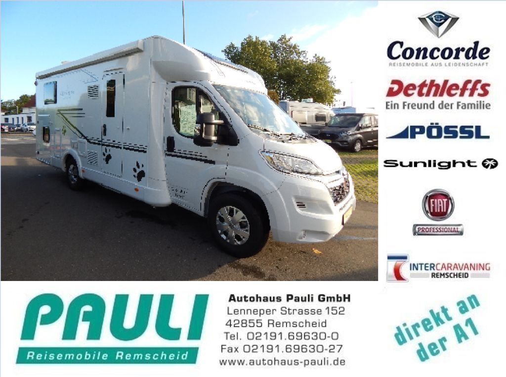 Für alle, die mit ihrem Vierbeiner komfortabel und entspannt auf Reisen gehen möchten bietet der Dethleffs Dog-Liner die perfekte Lösung! Dieses speziell für Hundebesitzer umgebaute Reisemobil vereint hochwertige Ausstattung und praktischen Komfort für...