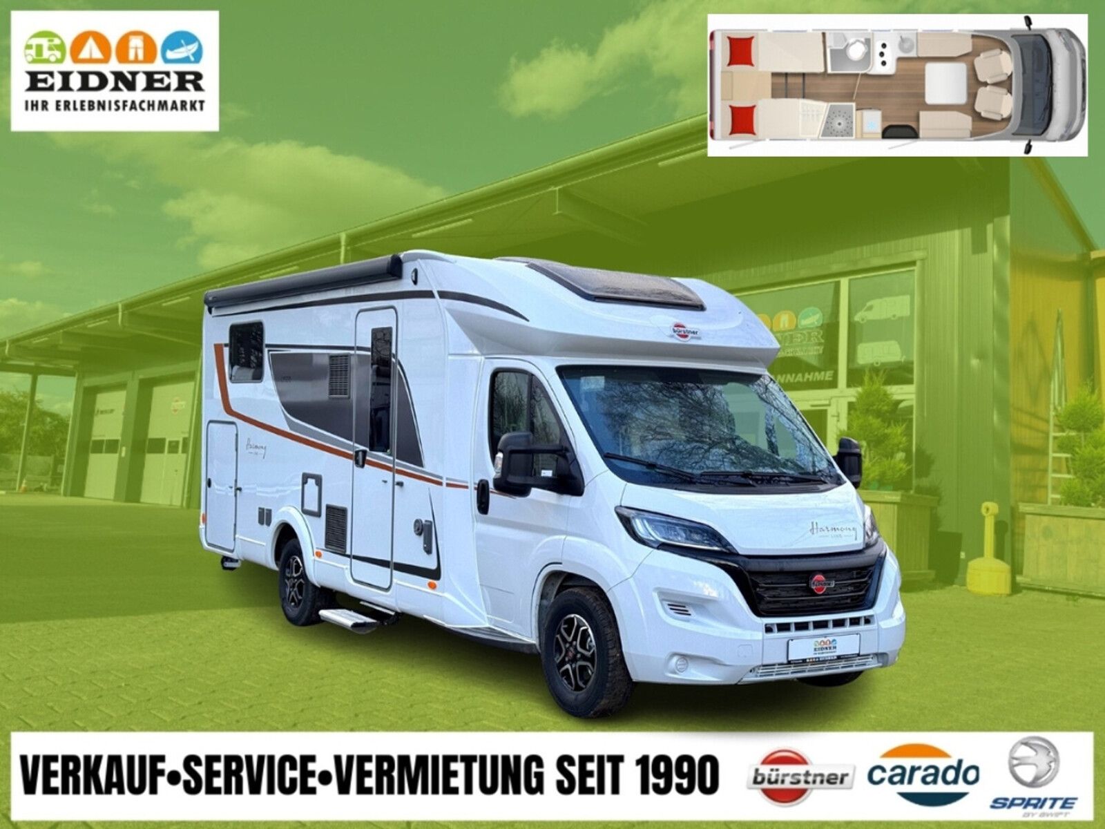 Bürstner Fiat Ducato 180PS Automatik