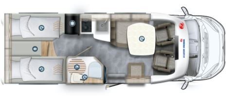 Eura Mobil Profila T 695 EB 180 PS