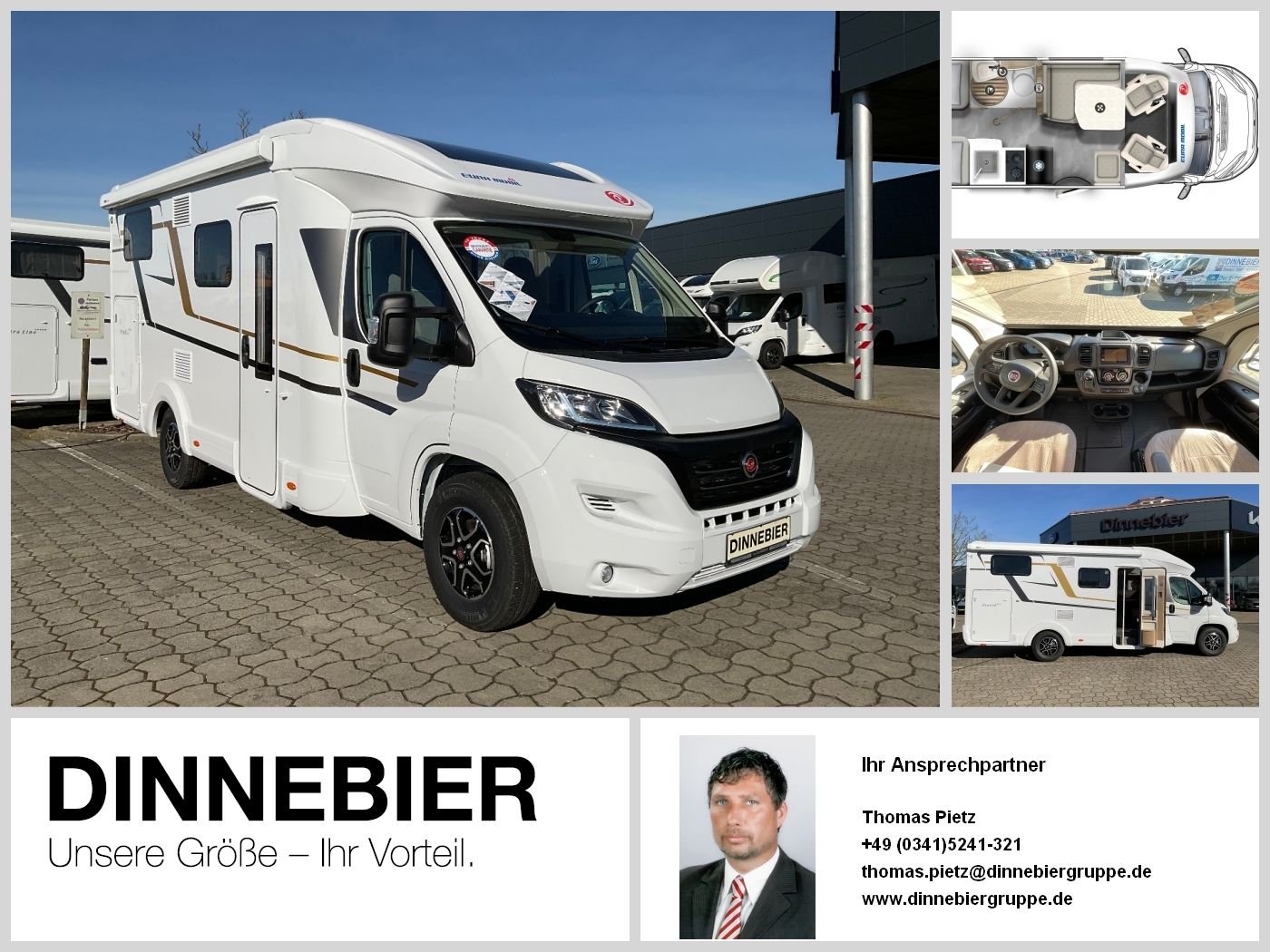 Eura Mobil Profila T auf Fiat-Basis