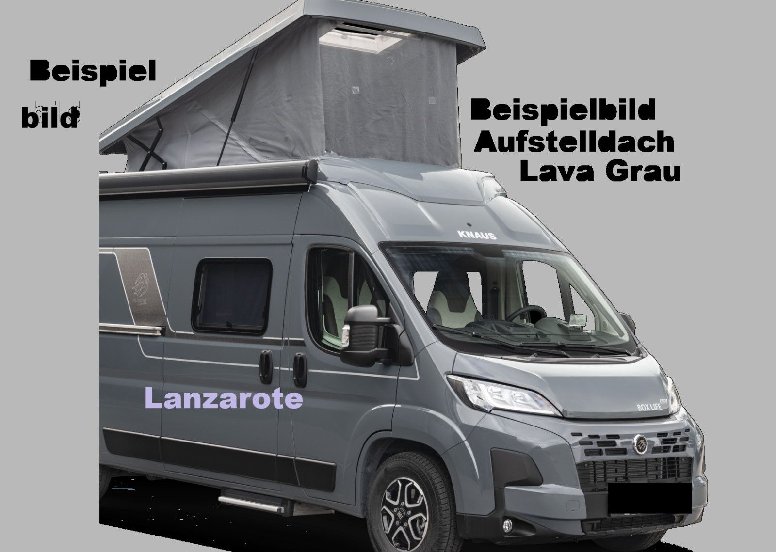 KNAUS Campervan mit Aufstelldach
