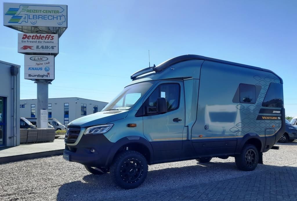 Hymer Camper auf MB Sprinter Allrad