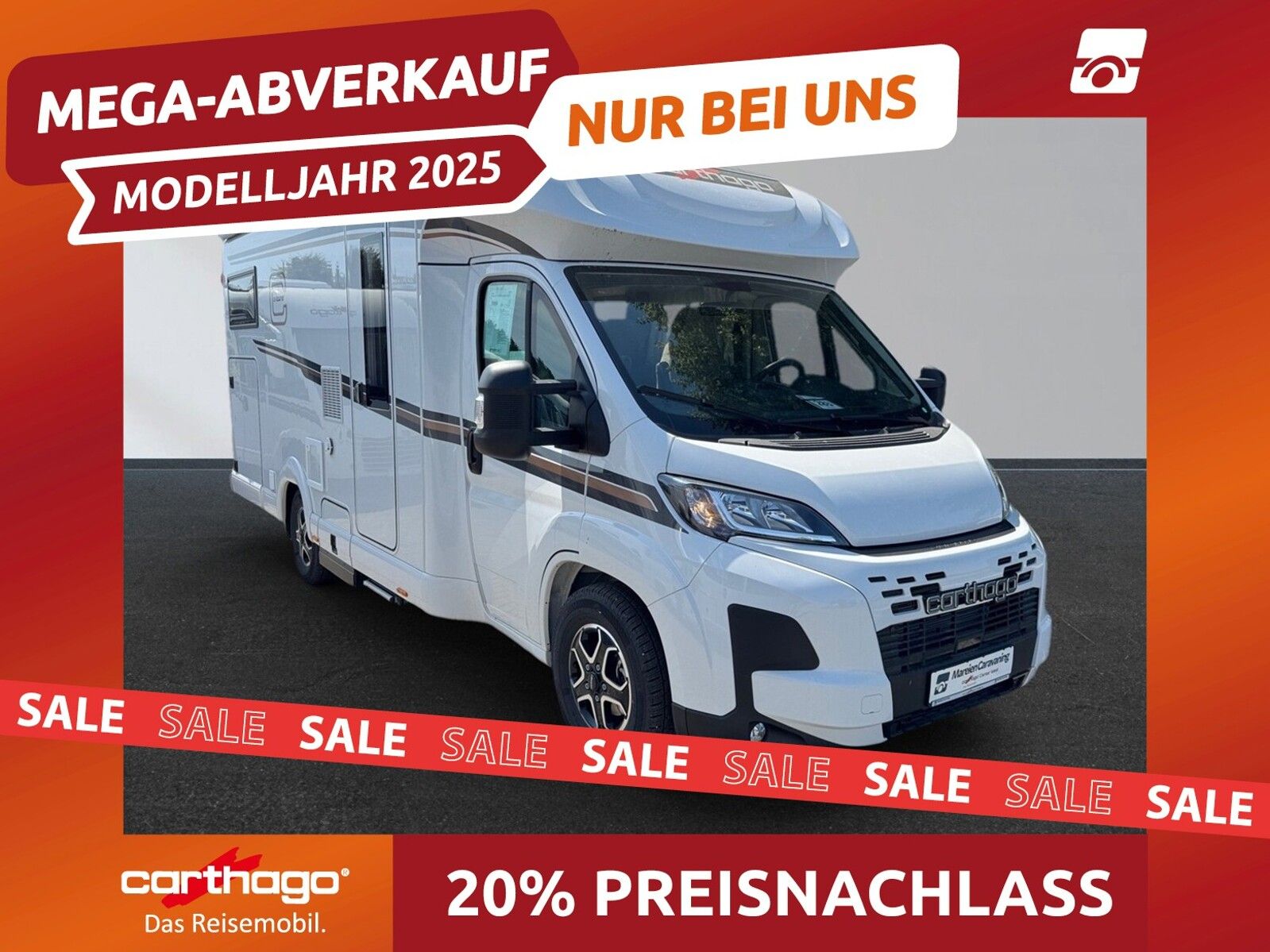 Carthago Ducato MJ25 180PS L-Sitzgr.