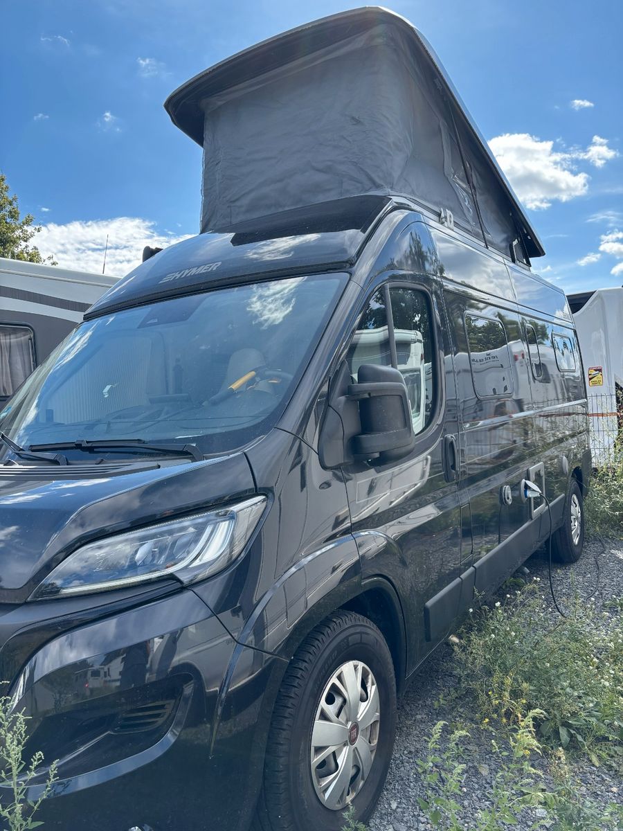 HYMER-ERIBA mit Aufstelldach