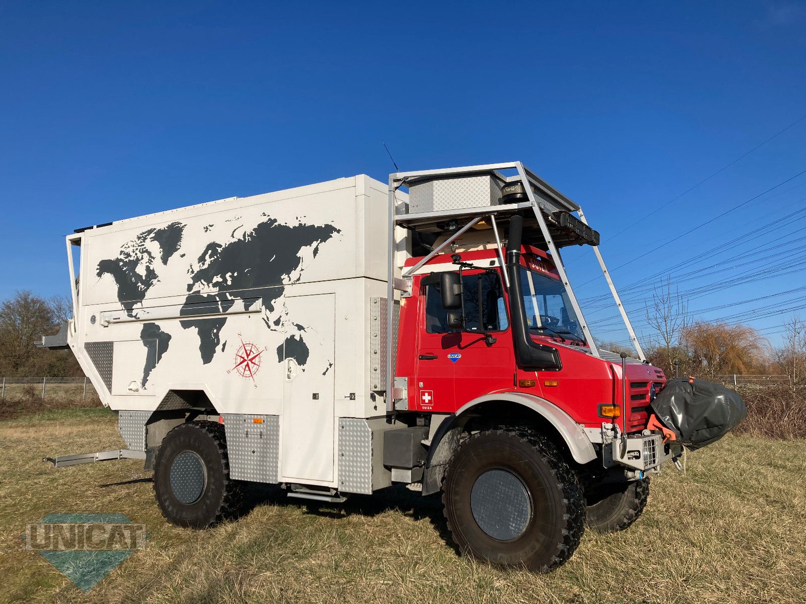 Unimog U5000 UNICAT Expeditionsmobil In Gewerbering 9 76706 