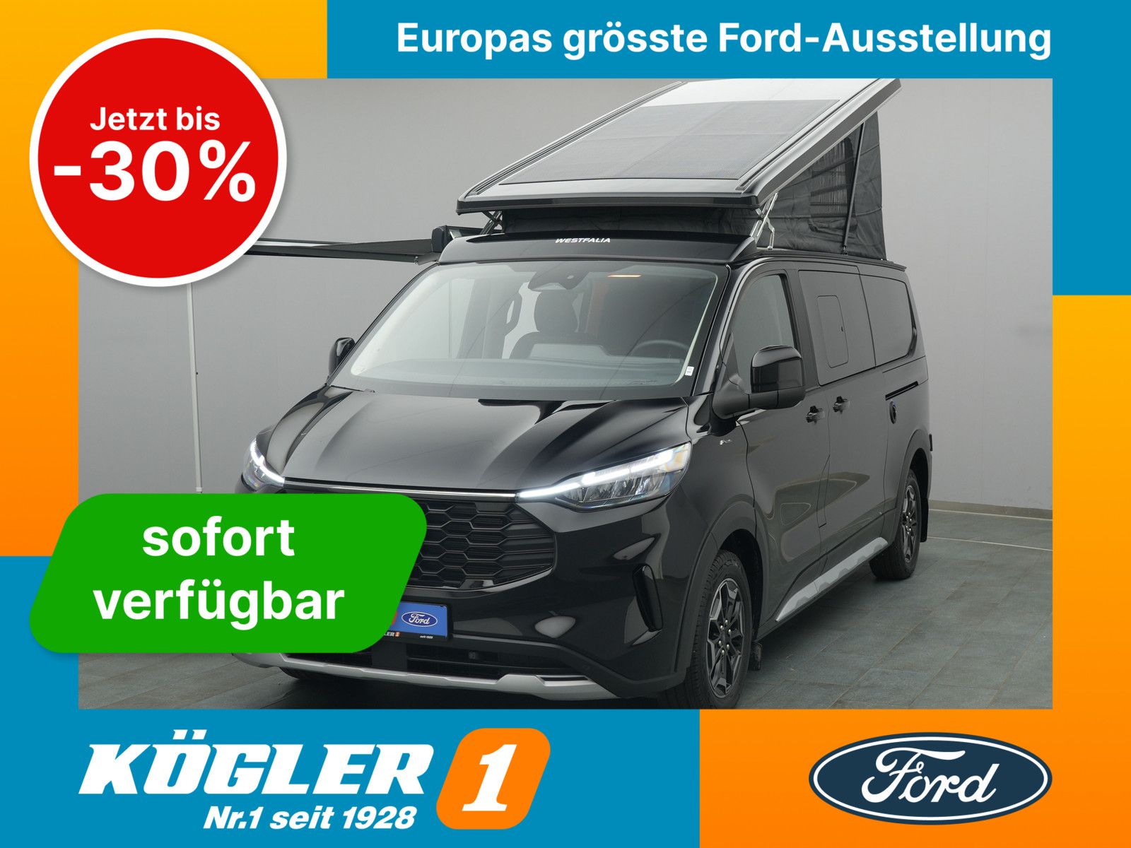 Ford Camper Agate Black PV & TTT