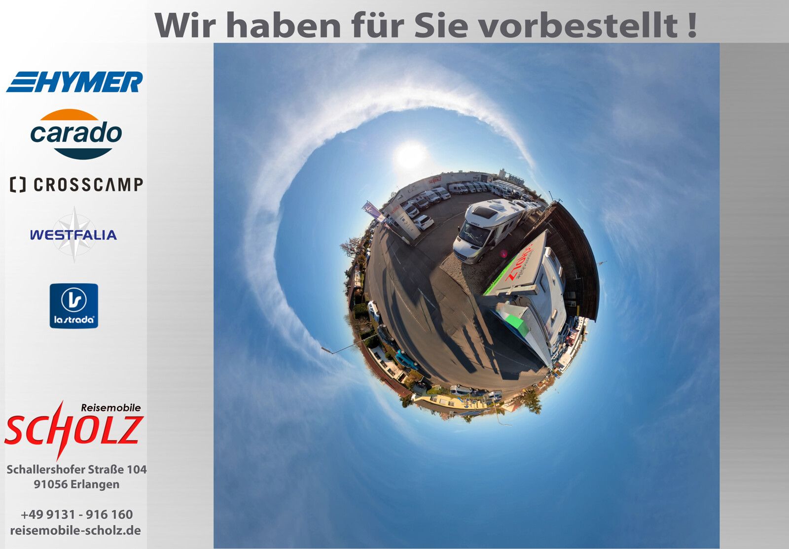 * **Modell 2026**\\* **Motor / Chassis:** VW Crafter 2.0 TDI\\* **Leistung:** 120 kW / 163 PS\\* **Getriebe:** Automatik\\* **zul. Gesamtgewicht:** 3500 kg\\* **Bett(en):** Doppelbett\\* **Sitzgruppe:** Mittelsitzgruppe\\* **Polster:** Dayton Cognac Le...