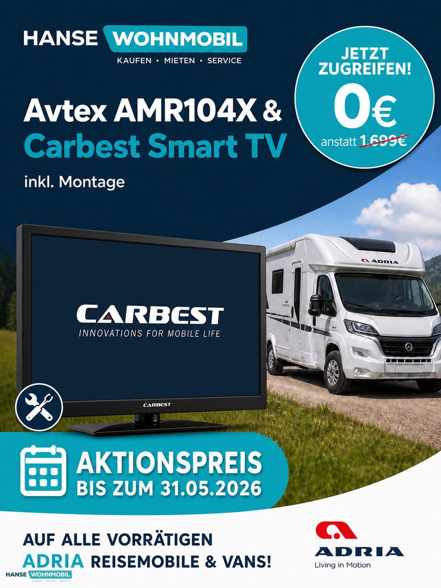 Adria 60Y Fiat 140 MJ Automatik 2026