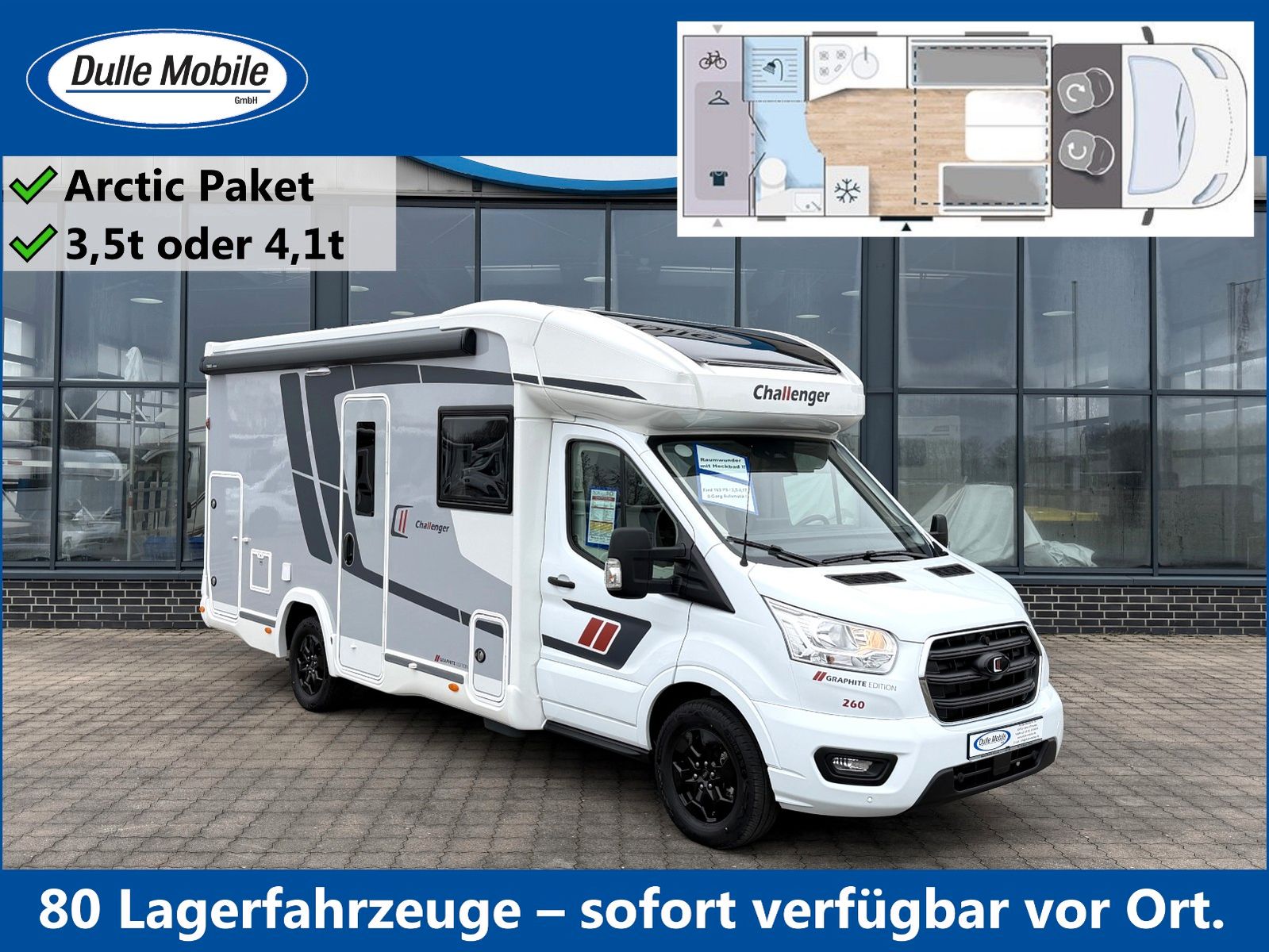 Challenger Ford 2.0 Automatik Hubbett
