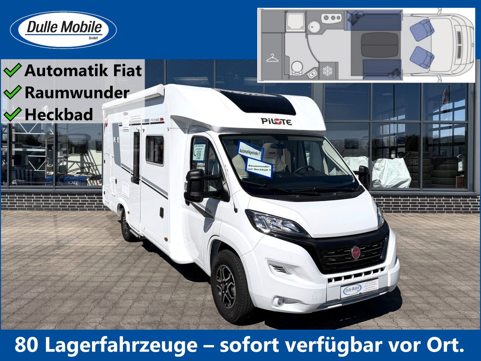 Pilote Fiat 2.3 Automatik Hubbett