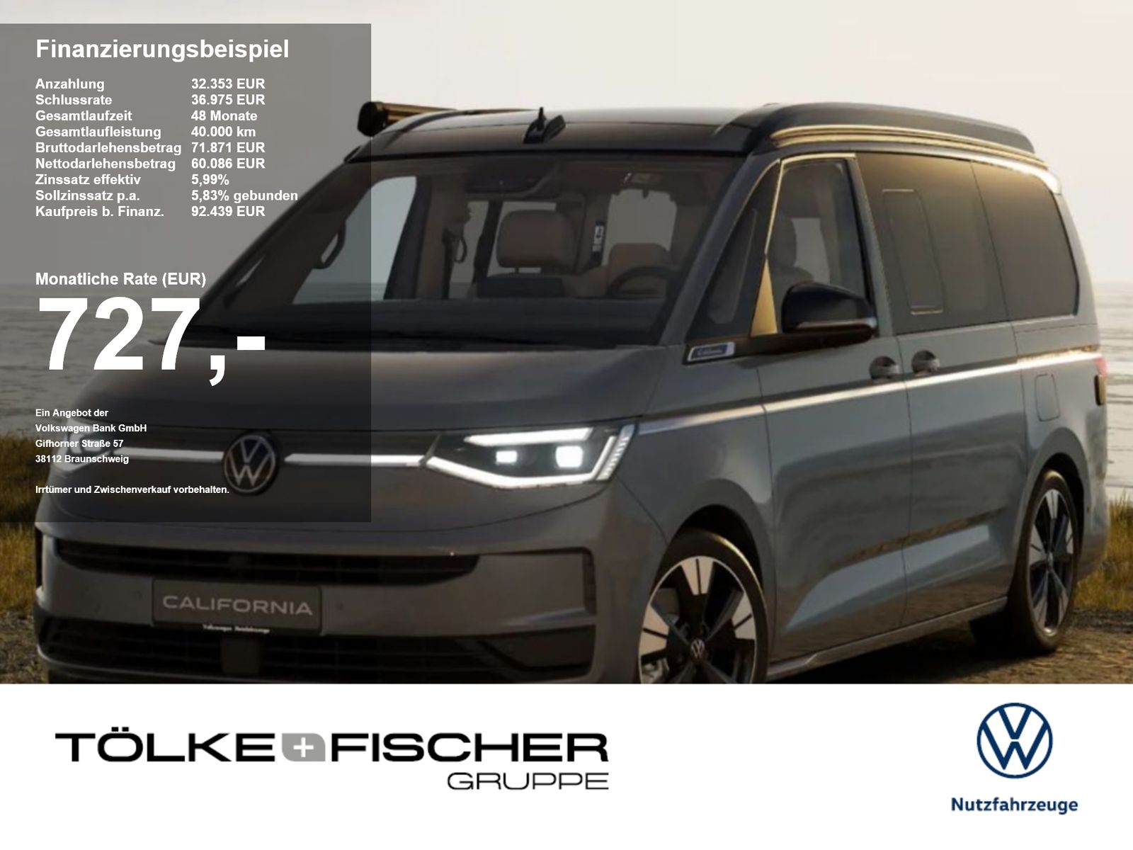 VW California Comfortline